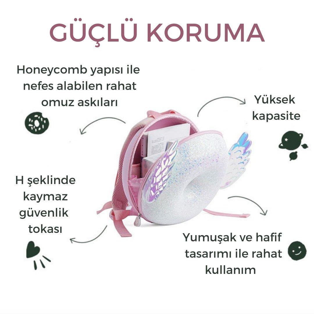 Zoyzoii Donut Serisi Shiny Angel Sırt Çantası