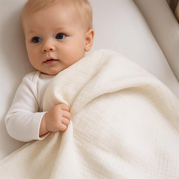 3lü Müslin Set - Pudra Kalp Takım