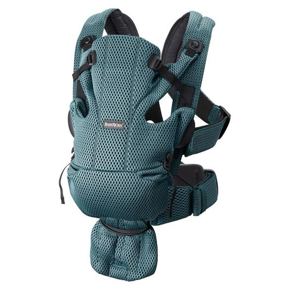 BabyBjörn 2li Set Balance Soft Ana Kucağı & Kanguru Move Mesh Sage Green