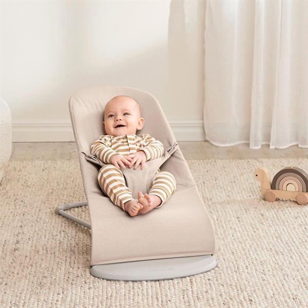BabyBjörn 2’li Set Bliss Ana Kucağı & Kanguru Harmony Woven Melange Light Beige