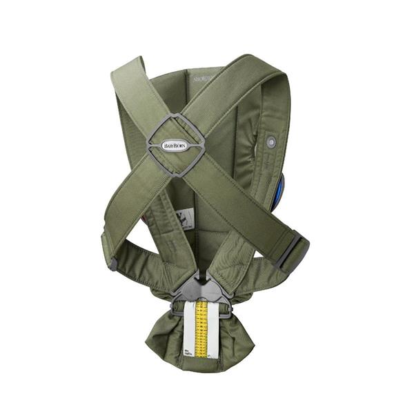 BabyBjörn 2li Set Bliss Ana kucağı & Kanguru Mini Woven Dark Green