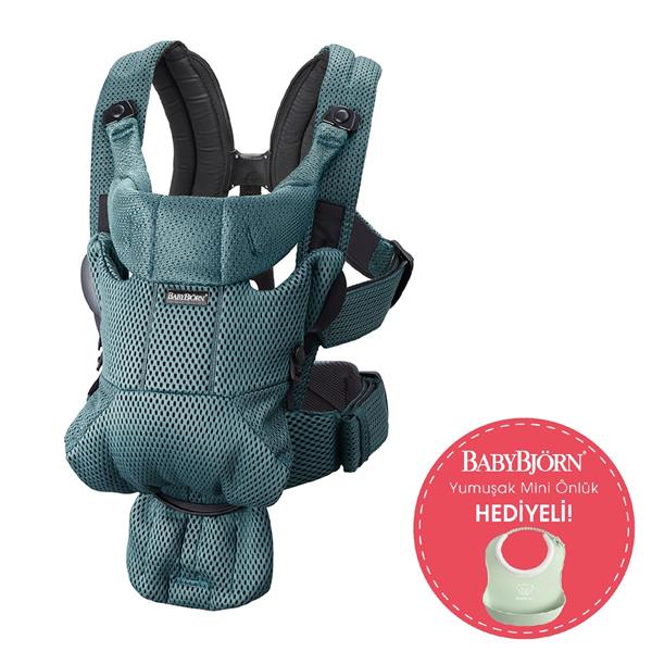 BabyBjörn Balance Soft Ana Kucağı & Kanguru Move 3D Mesh / Sage Green