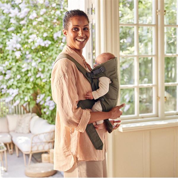 BabyBjörn Bliss Ana Kucağı & Kanguru Mini Cotton Yenidoğan Seti / Dark Green