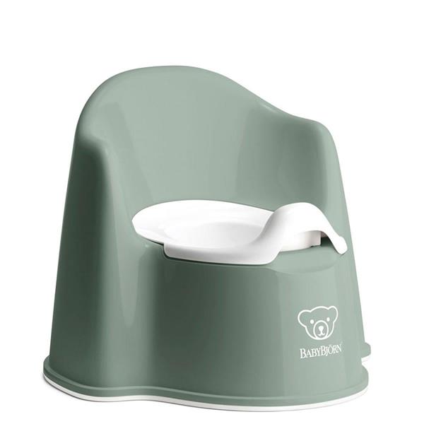 BabyBjörn Eğitici Koltuk Oturak & Safe Step Banyo Basamağı Deep Green