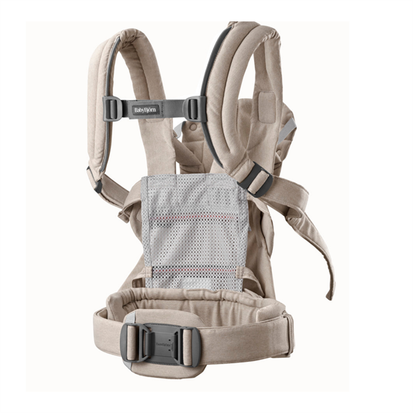 BabyBjörn Kanguru Harmony Woven Melange Light Beige
