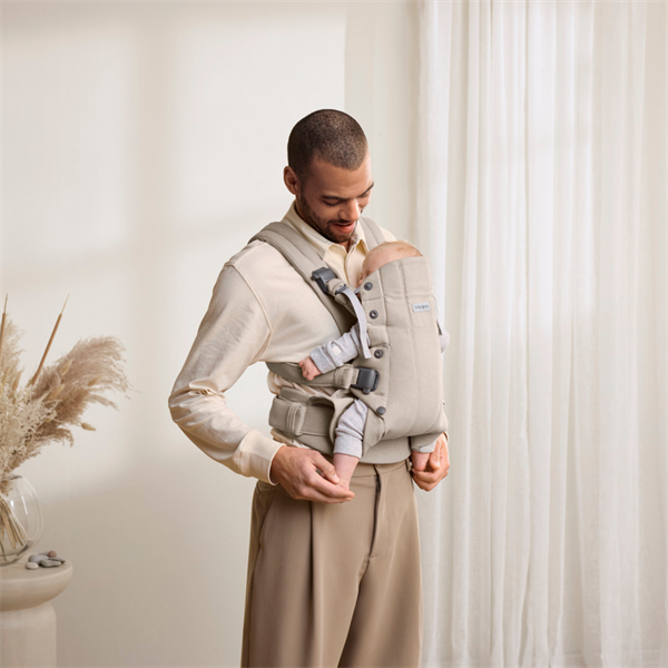 BabyBjörn Kanguru Harmony Woven Melange Light Beige