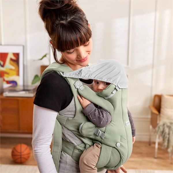BabyBjörn Kanguru Hold Woven Light Green