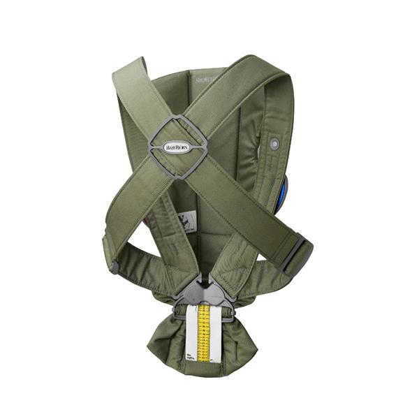 BabyBjörn Kanguru Mini 3D Cotton / Dark Green