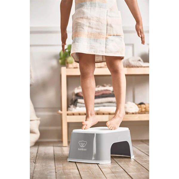 BabyBjörn Klozet Adaptörü & Safe Step Banyo Basamağı Grey White