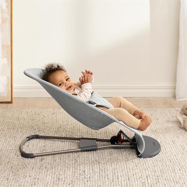 Babybjörn 2li Set Bliss Ana Kucağı Woven Melange Light Grey & Kanguru Harmony Mesh Silver