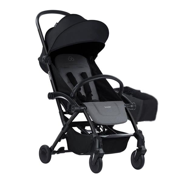 Bumprider Connect 3 Bebek Arabası / Black-Grey Melange Yan Düzenleyici Çanta Hediyeli