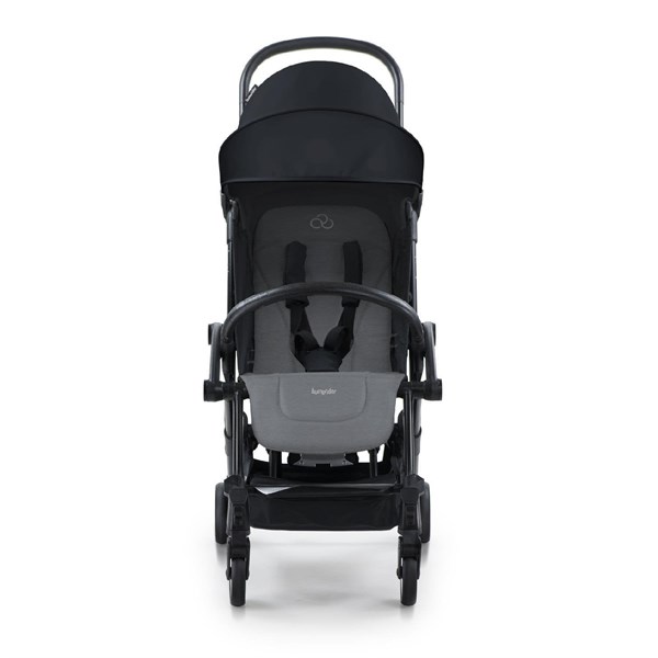 Bumprider Connect³ Bebek Arabası ve Portbebe Seti – Black & Grey Melange | Yan Bakım Çantası Hediyeli