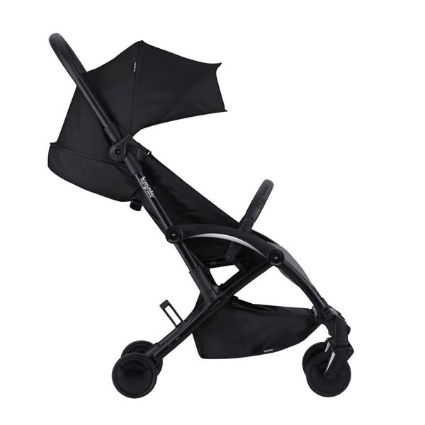 Bumprider Connect³ İkiz Bebek Arabası / Black - Grey Melange & Yan Düzenleyici Çanta Hediyeli