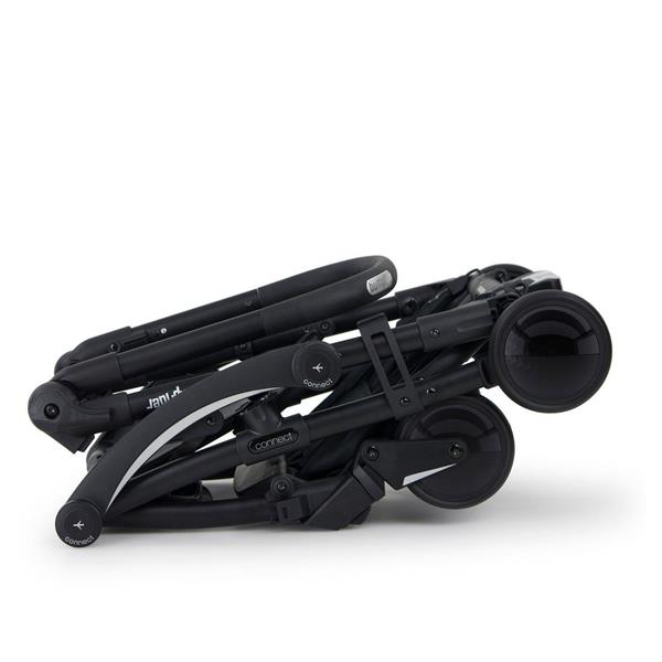 Bumprider Connect³ İkiz Bebek Arabası Black - Sand & Yan Bakım Çantası Hediyeli