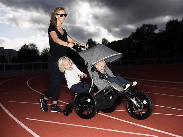 Bumprider Koltuklu İkinci Çocuk Basamağı / Black