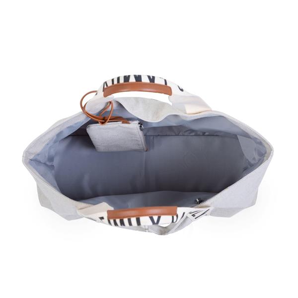 Family Bag Signature Kanvas Krem