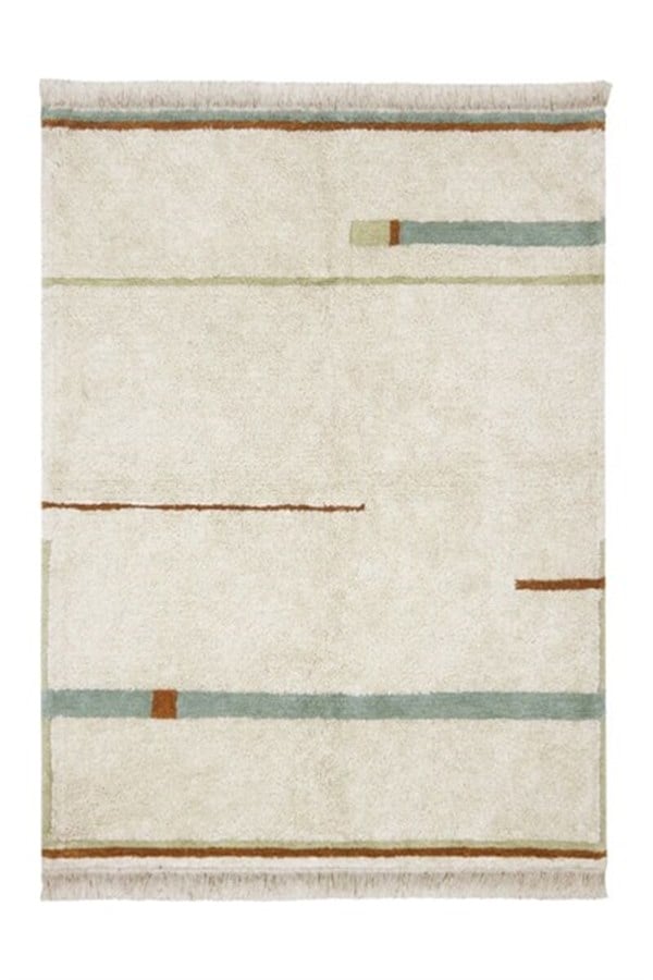 Halı, Lanes Vintage Blue, Medium