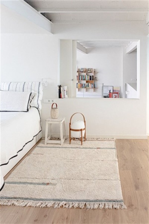 Halı, Lanes Vintage Blue, Medium