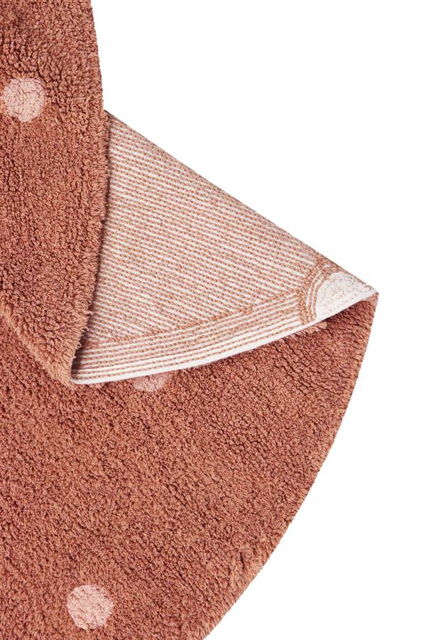 Halı, Round Dot Chestnut