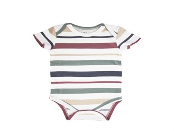 Kısa Kollu Body Çizgili