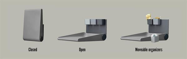 Leander Wally™ Alt Değiştirme Ünitesi, Dusty grey