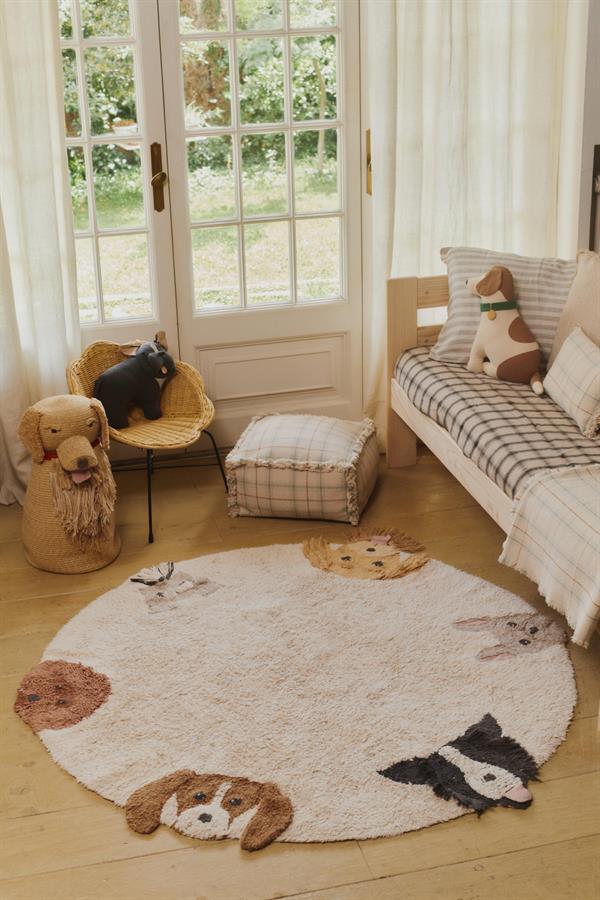 Lorena Canals Çocuk Odası Halısı, Dogs