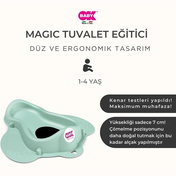 OKBaby Magic Tuvalet Eğitici A. Gri