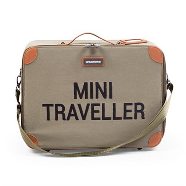 Mini Traveller Valiz Kanvas, Haki