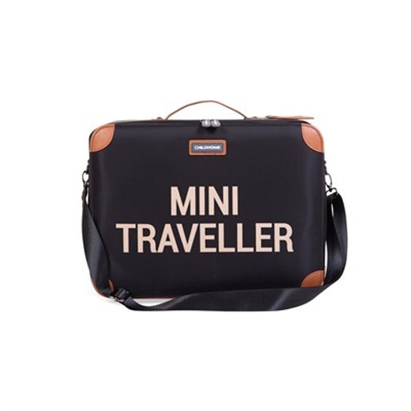 Mini Traveller Valiz Siyah & Gold