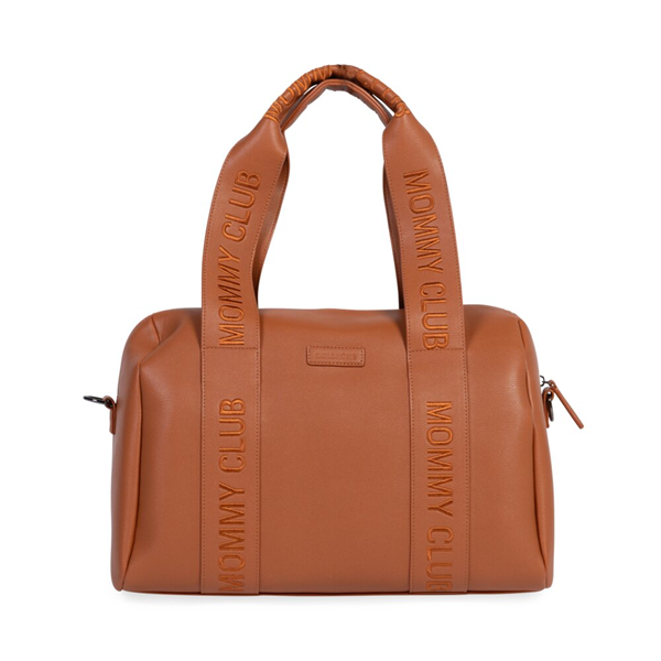 Mommy  Club Bag, Vegan Deri Kahve