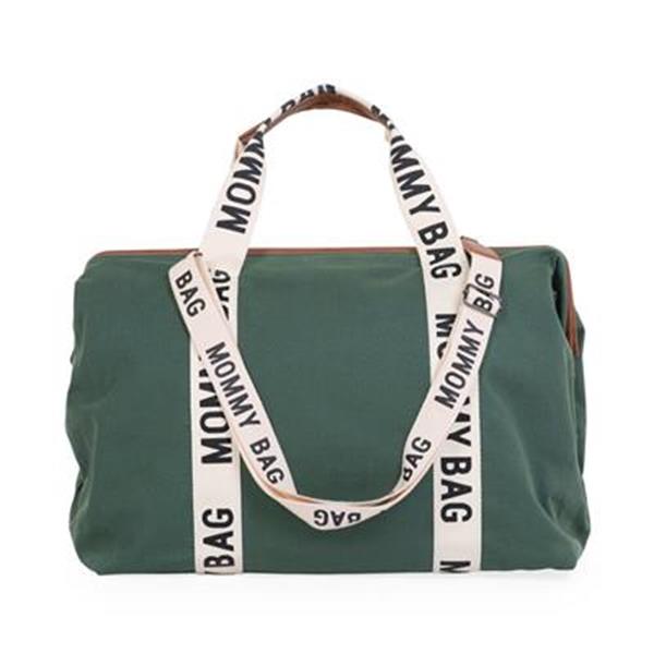 Mommy Bag Çanta, Signature Kanvas Green