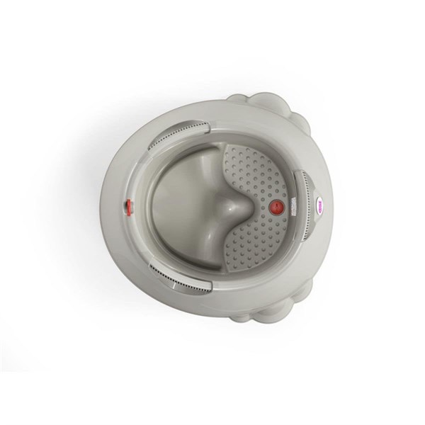 OKBaby Bebek Banyo Seti Opla Küvet + Hippo Duş Şapkası A.Gri