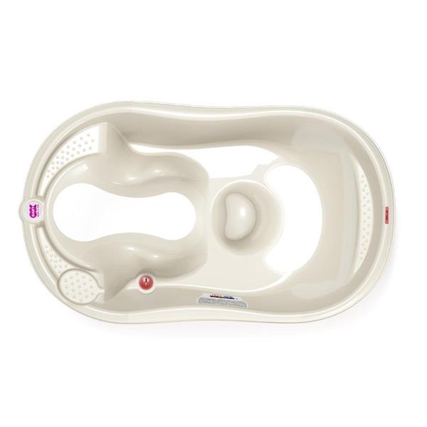 OKBaby Onda Evol Bebek Banyo Seti 3 Parça Kırık Beyaz