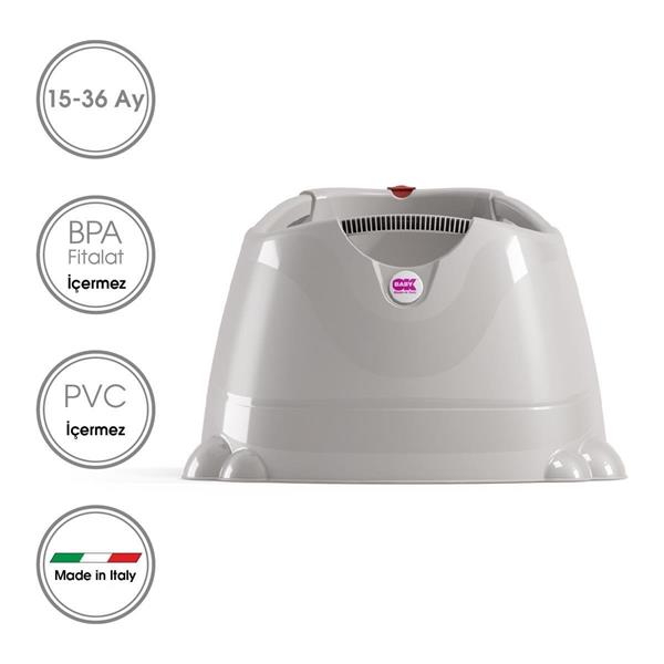 OKBaby Opla Bebek Banyo Seti 3 Parça Açık Gri