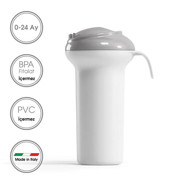 OkBaby Splash Bebek Duşu / A. Gri & Doğal Banyo Süngeri No.10