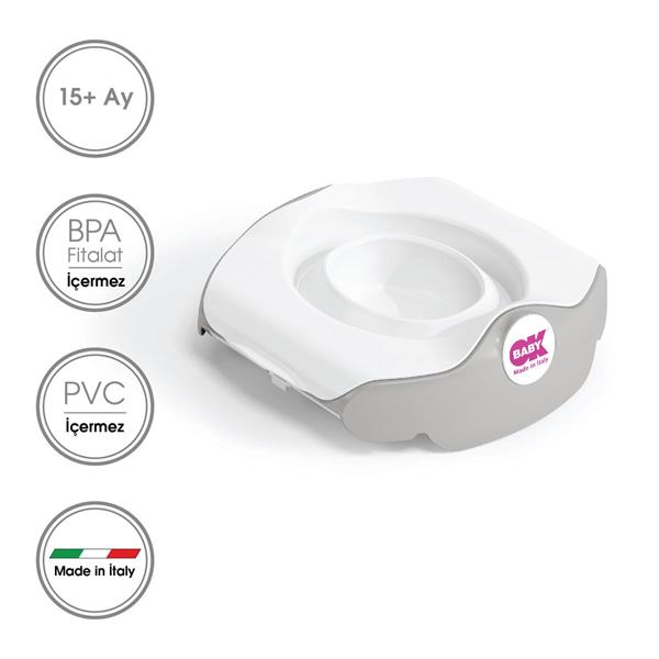 OKBaby Roady Eğitici Oturak & Klozet Adaptörü A. Gri