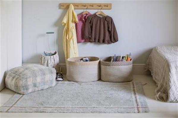 Puf, Vichy Blue Sage