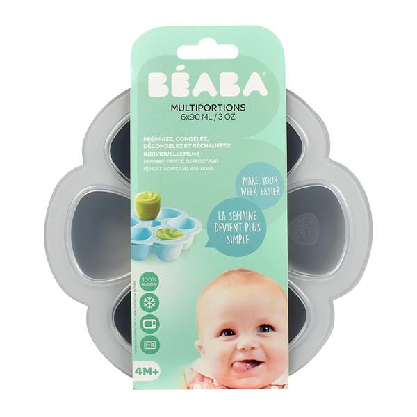 Silikon 6lı Sıcak & Soğuk Saklama Kabı Light Mist 6 x 90ml