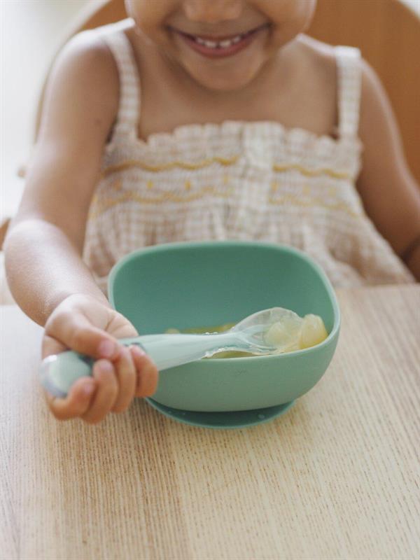 Vakumlu Silikon Kase, Sage Green