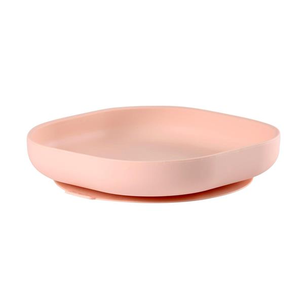 Vakumlu Silikon Tabak, Light Pink