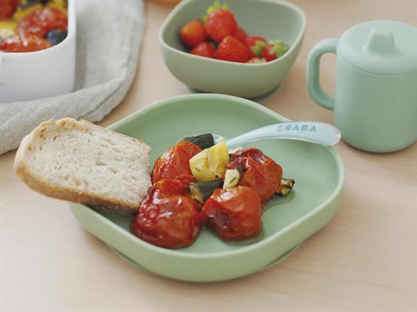 Vakumlu Silikon Tabak, Sage Green