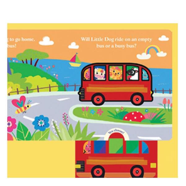 A Busy Day For Little Dog - Pull The Tab Board Boo