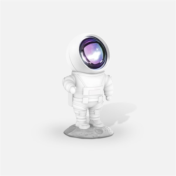 Astronot Projeksiyon Gece Lambası - Mavi