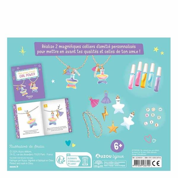 Auzou Kız Gücü Kişiye Özel Arkadaşlık Kolyesi