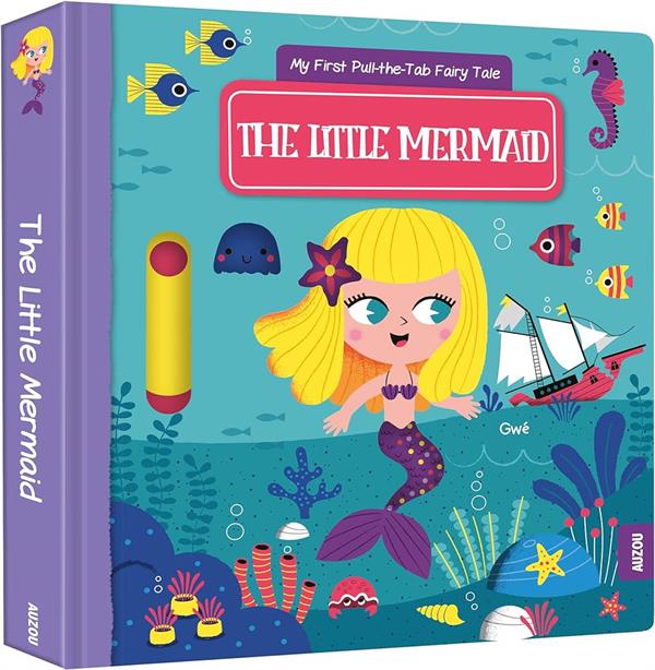 Auzou - My First Pull The Tab Fairy Tale The Little Mermaid