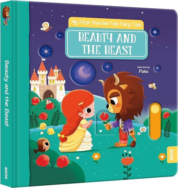 Auzou - My First Pull The Tab Fairy Tale Beauty And The Beast