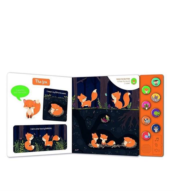 Auzou - My First Sound Book - Night-Time Animals