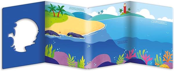 Auzou - My Fold-Out Magnetic Adventure - In The Ocean