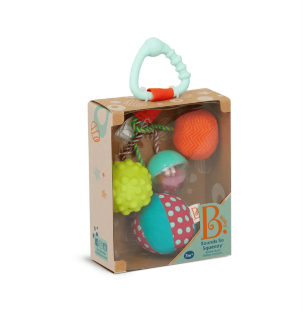 B.Toys Çıngıraklı Toplar - Sarı