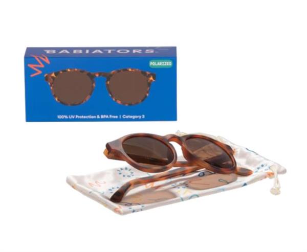 Babiators Amber Polarize Lensli Keyhole Güneş Gözlüğü Totally Tortoise 3-5 Yaş